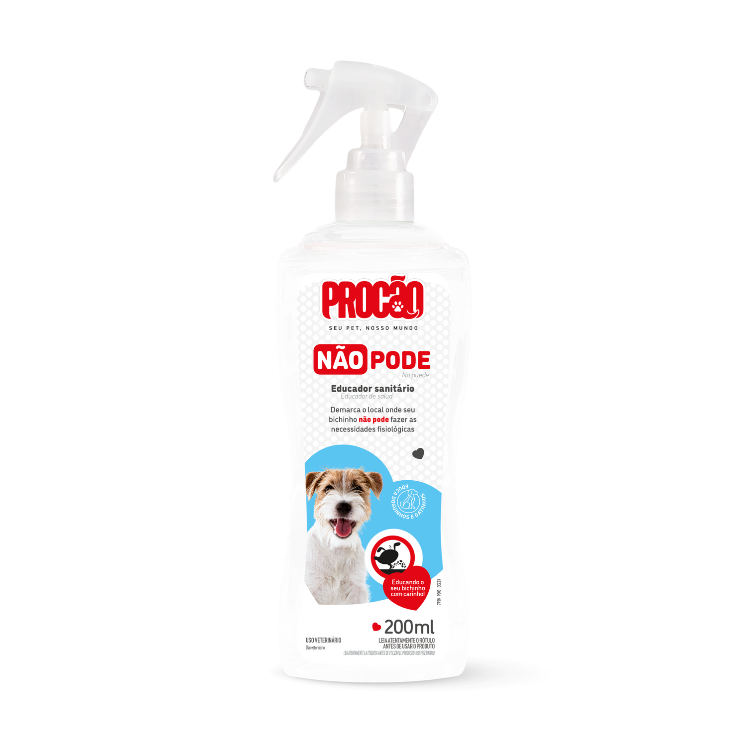 EDUCADOR SANITÁRIO PROCÃO - NÃO PODE - 200 ML 