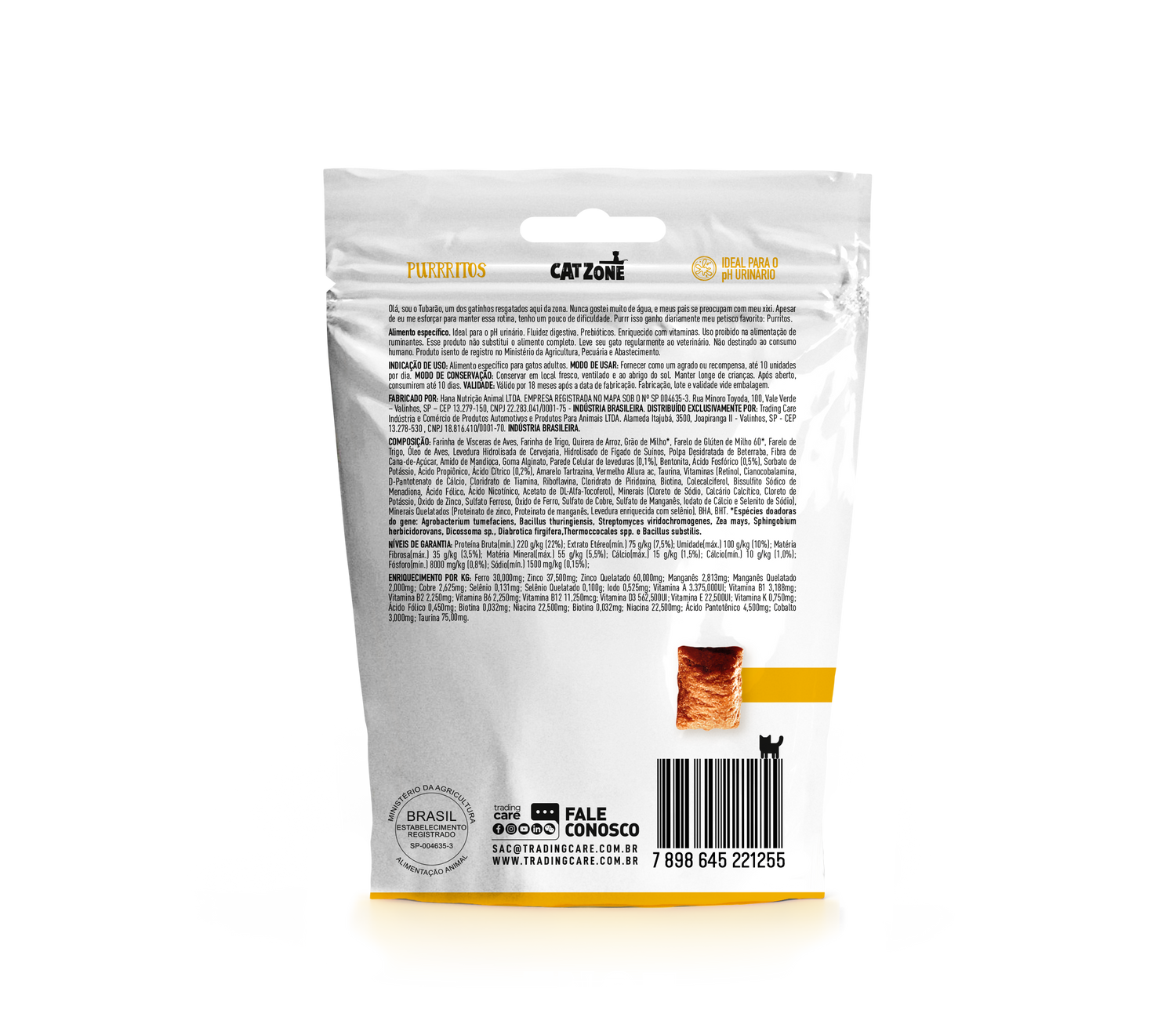 SNACK PURRRITOS CAT ZONE - 60 g