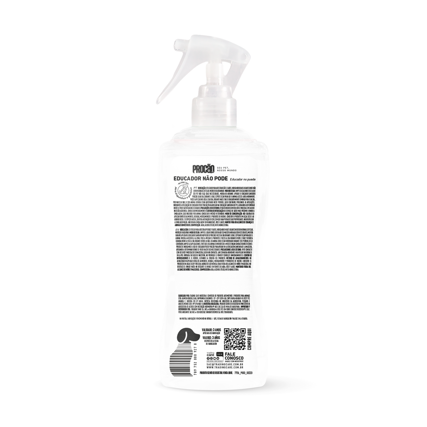 EDUCADOR SANITÁRIO PROCÃO - NÃO PODE - 200 ML 