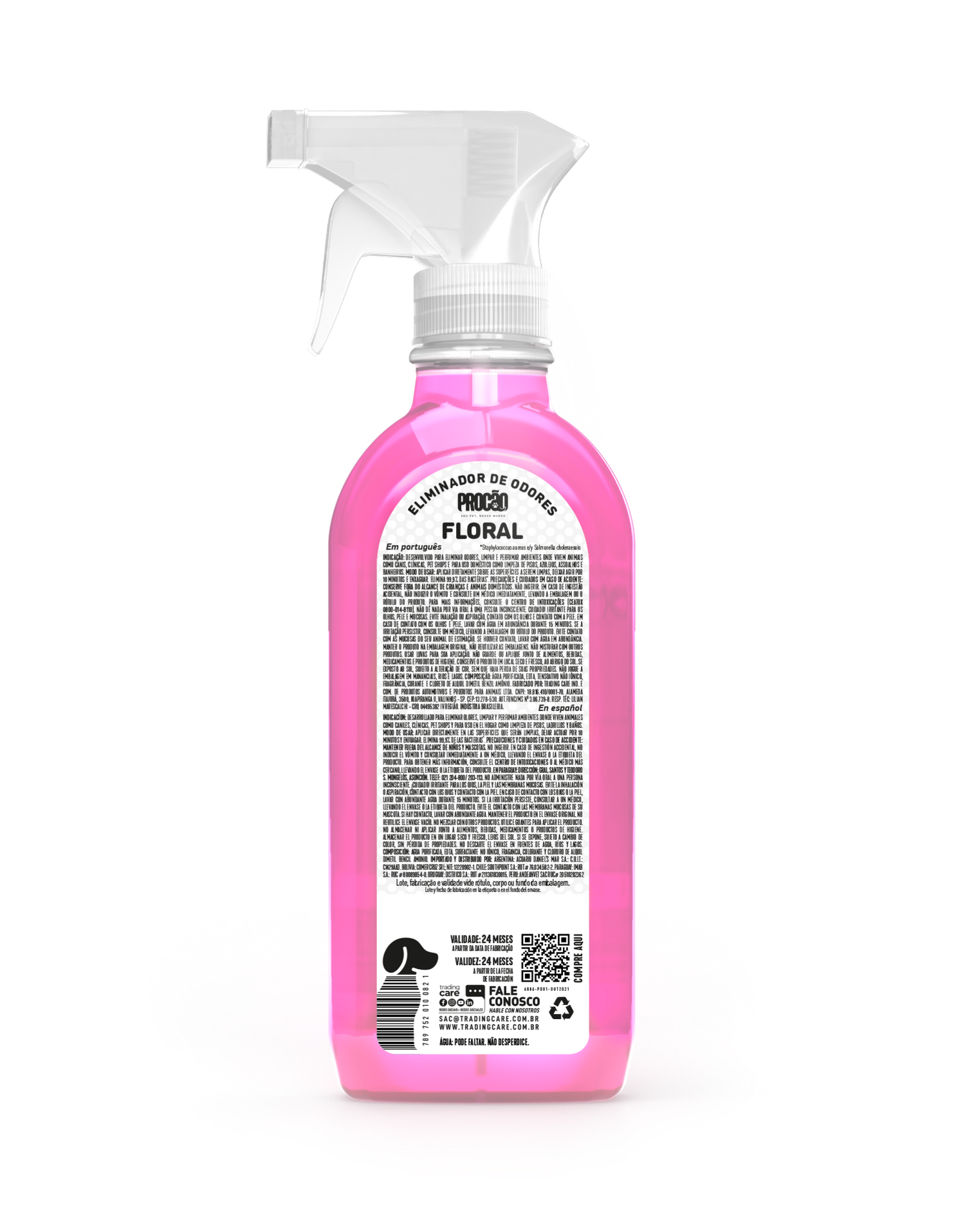 ELIMINADOR DE ODORES PROCÃO - FLORAL - 500 ML 