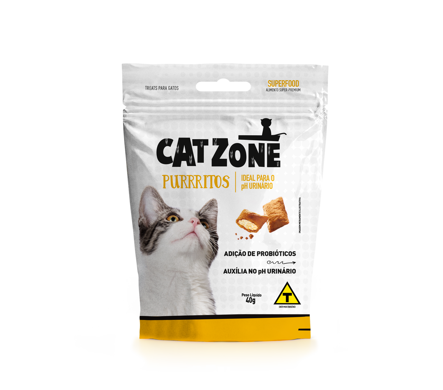 SNACK PURRRITOS CAT ZONE - 60 g
