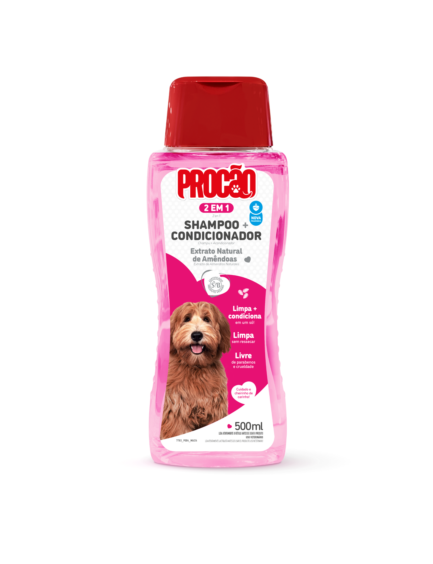 SHAMPOO E CONDICIONADOR PROCÃO - 500 ML 