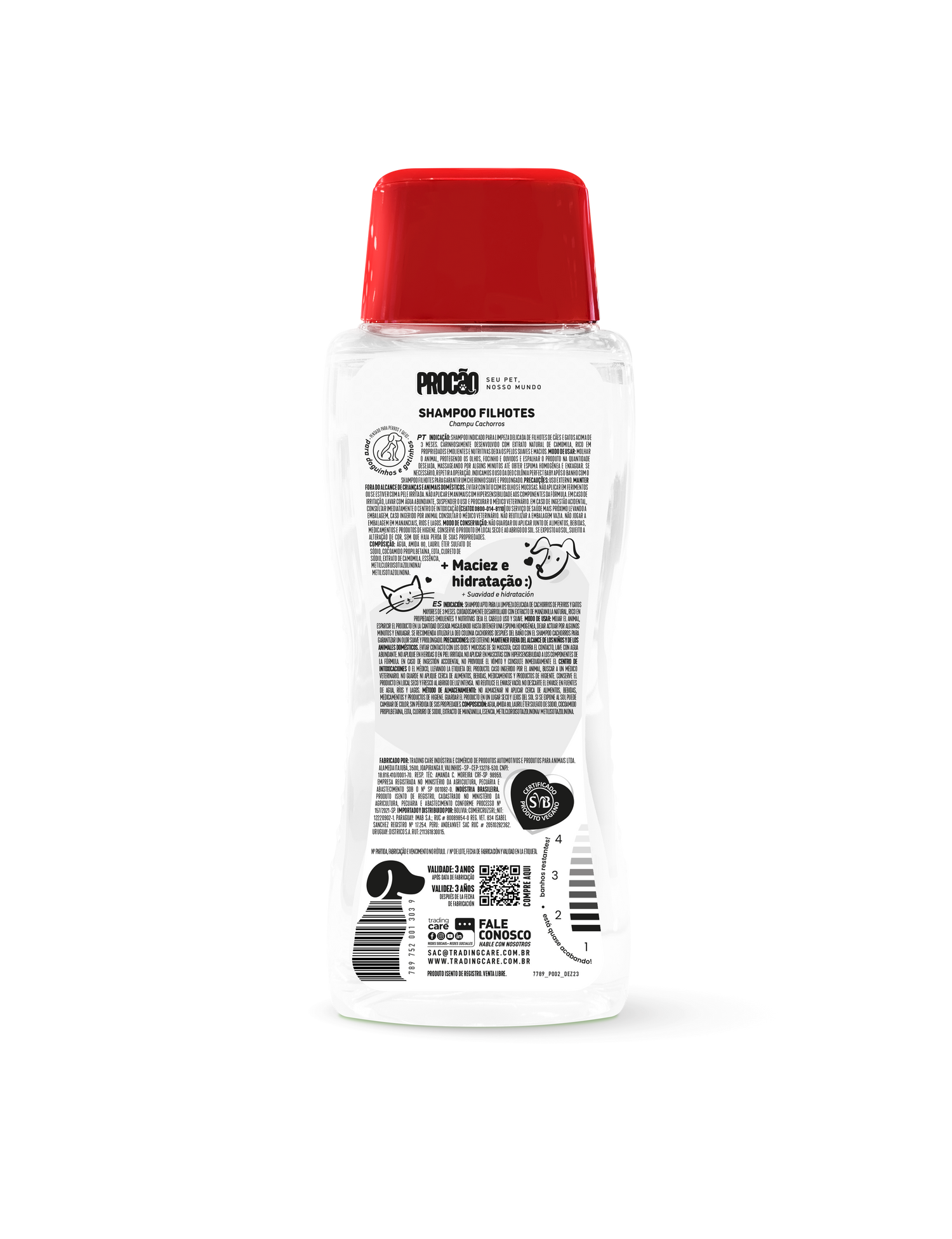 SHAMPOO FILHOTES PROCÃO - 500 ML 